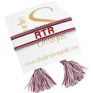 Embroidered Tassel Bracelet-RTR